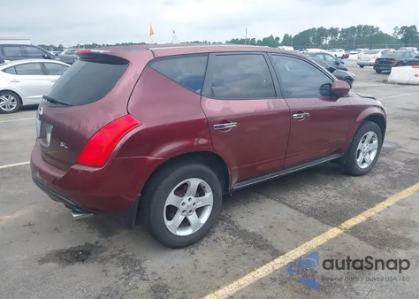 2005 Nissan Murano Sl из США, поврежденный, VIN JN8AZ08T45W317782